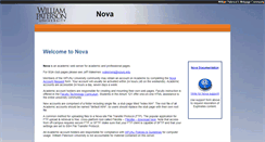 Desktop Screenshot of nova.wpunj.edu